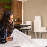 Young interior architect